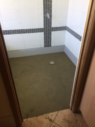 Bathroom floor